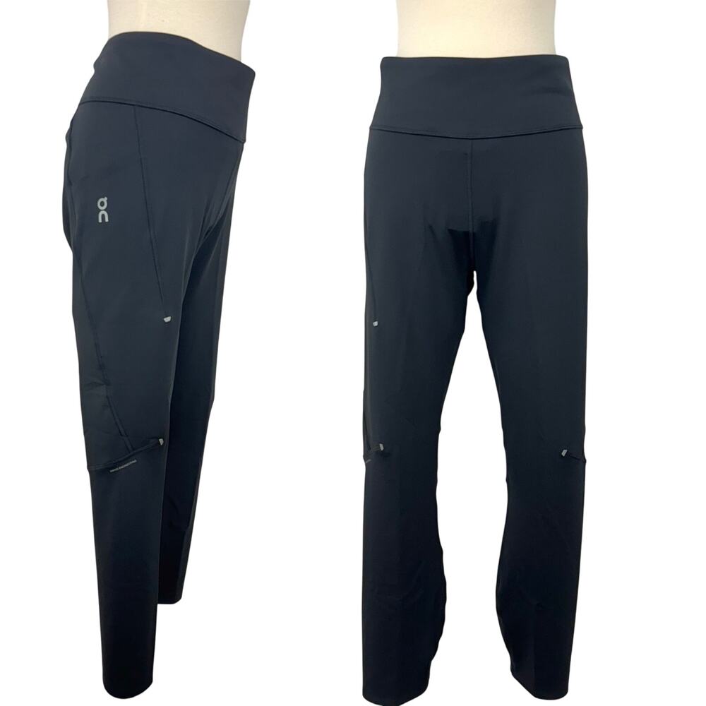 ON Running Performance 7/8 Leggings in Black XL NWT